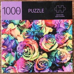 NEW Painted Roses Rose Petal Puzzle | GiftCraft | 1000 pcs